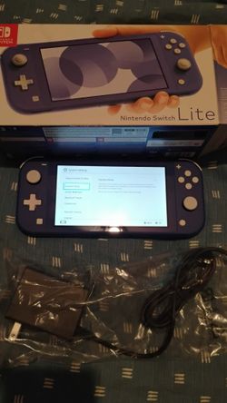 Purple Nintendo Switch Lite