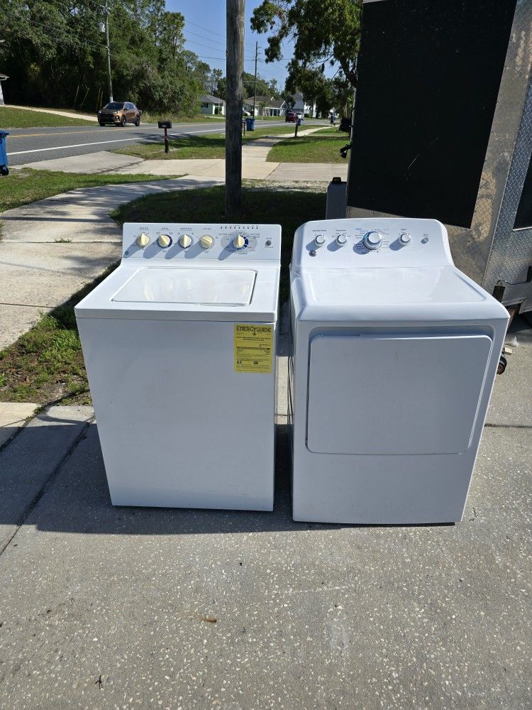 GE Washer And Dryer. Both Work Perfectly