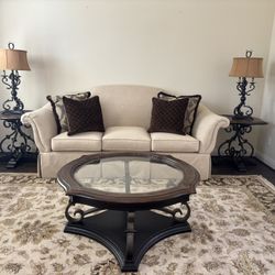 Coffee And End Tables Set