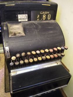 Antique Cash Register 