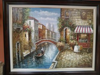 Oil Venice painting