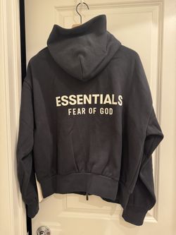 FEAR OF GOD ESSENTIALS CLASSIC ZIP UP HOODIE BRAND NEW WITH TAGS