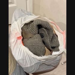 LOW PRICE MOVING- BULK MYSTERY BAGS OF CLOTHING SHOES AND ACCESSORIES 