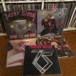 Twisted Sister Vinyl Records 
