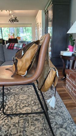 Custom Handmade Saddle Bag