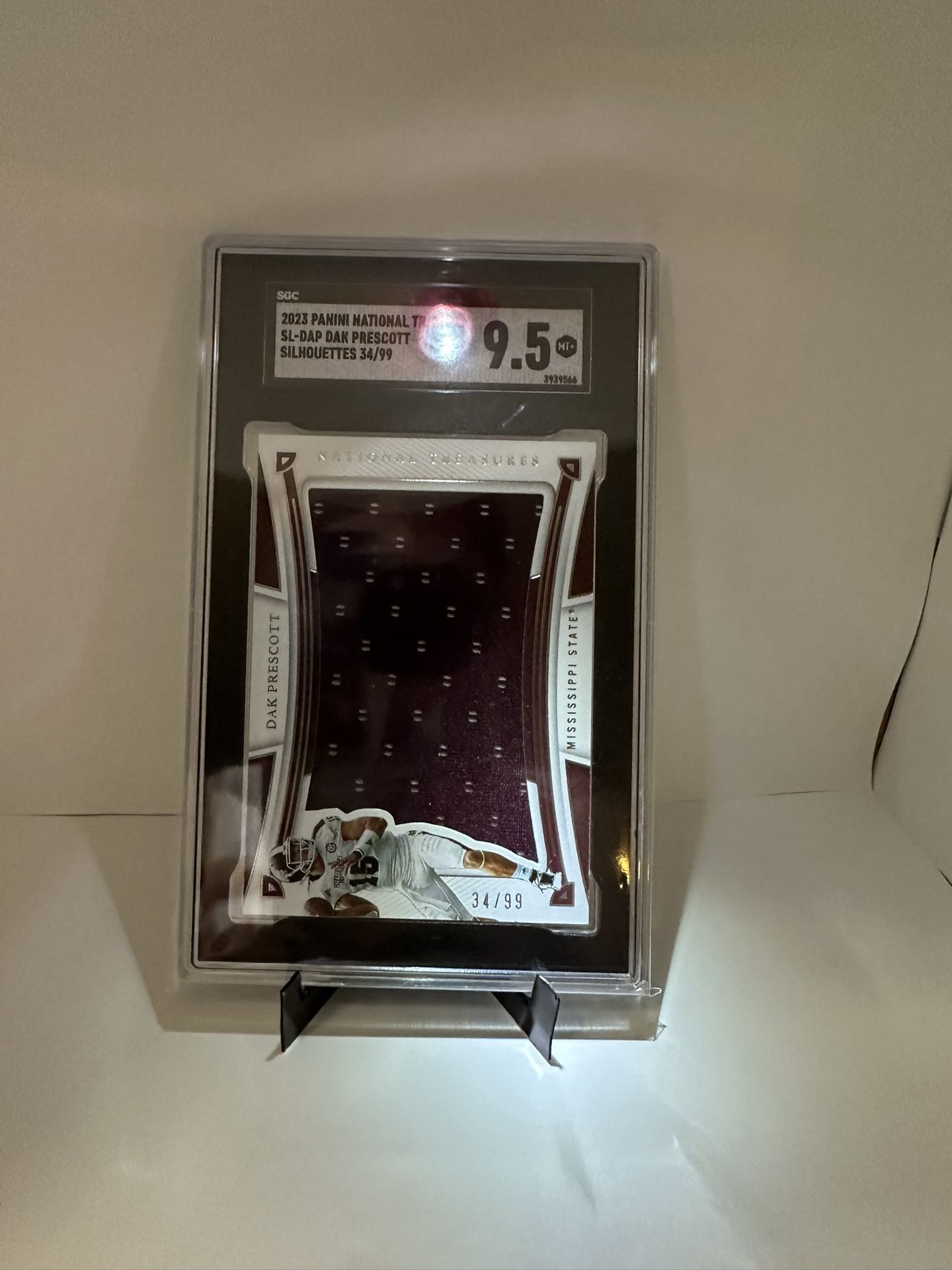 2023 PANINI NT | DAK PRESCOTT | PATCH #/99 | SGC 9.5