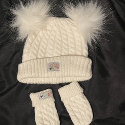 Infant Beanie And Gloves 