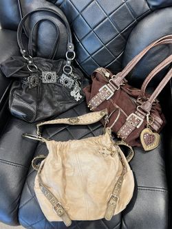 Kathy Van Zeland Beige Bag