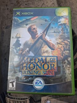 Vintage Medal of Honor Rising Sun Original (Xbox, 2003) CIB Tested Pristine Near Mint Disc Black Label