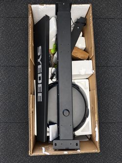 SYEDEE Ski Erg Machine with Floor Stand & Monitor