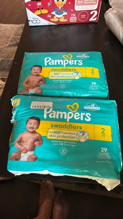 Pampers Swaddlers Size 2 Diapers – 2 Packs