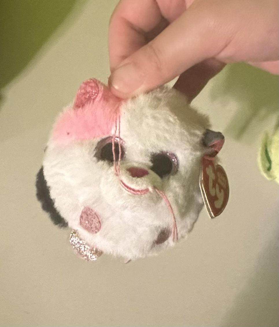 Ty Puffies plush toy named Muffin the Cat stuffed animal