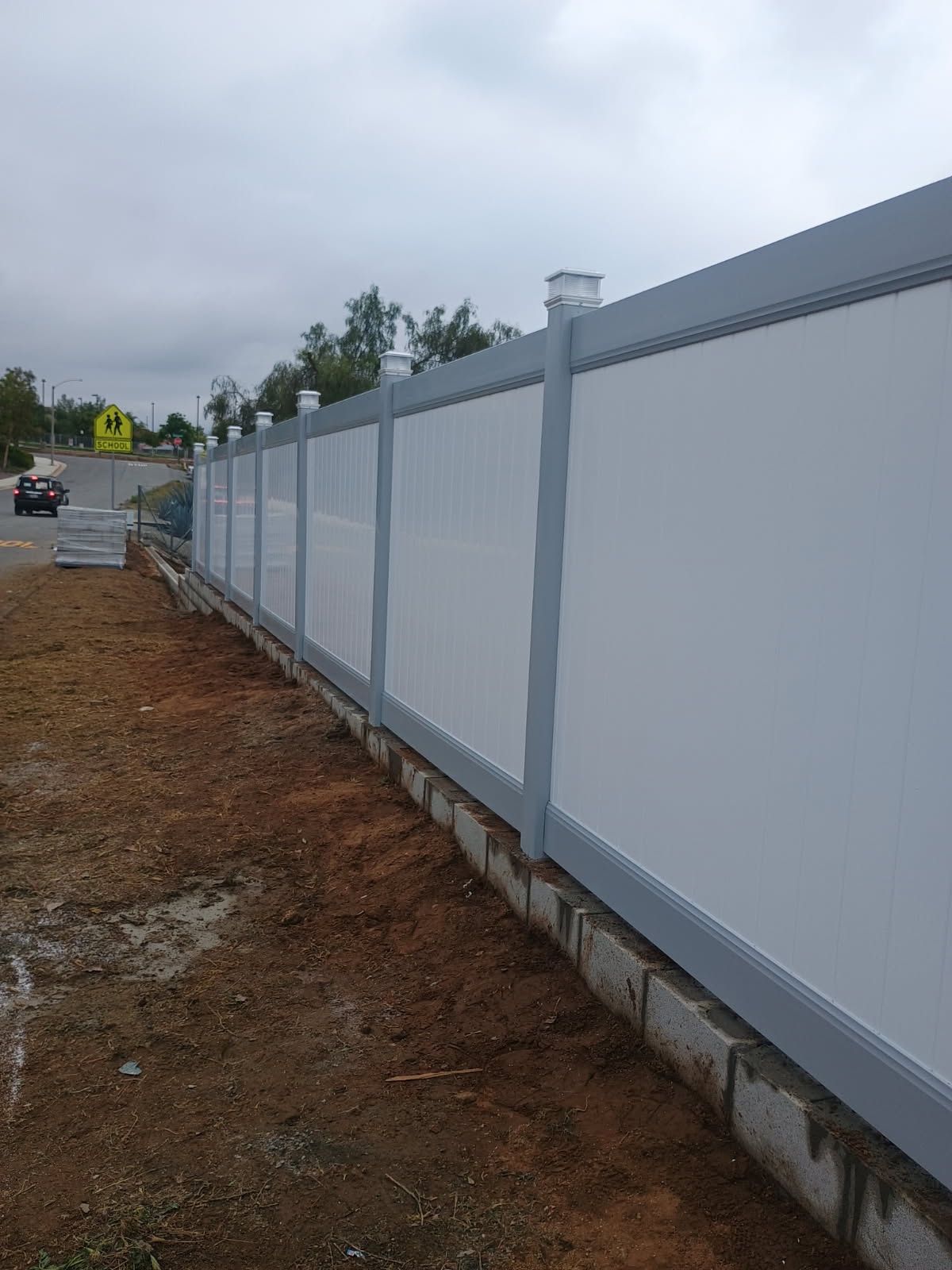 Vinyl Fence