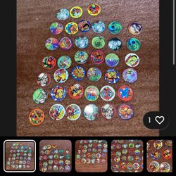 Vintage 1995  39 pog Lot nostalgia