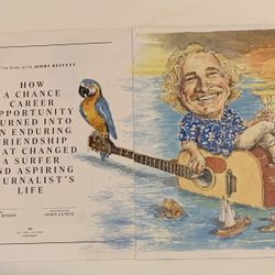 Magazine Ad Jimmy Buffet 