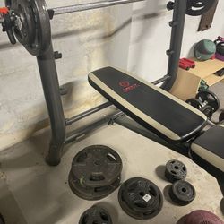 Free Weights & Bars (32 Piece Set)