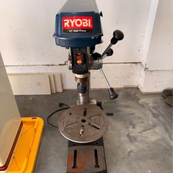 Ryobi 12" Benchtop Drill Press - Variable Speed