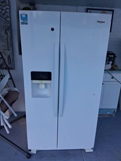 Whirlpool Side-by-Side Refrigerator White