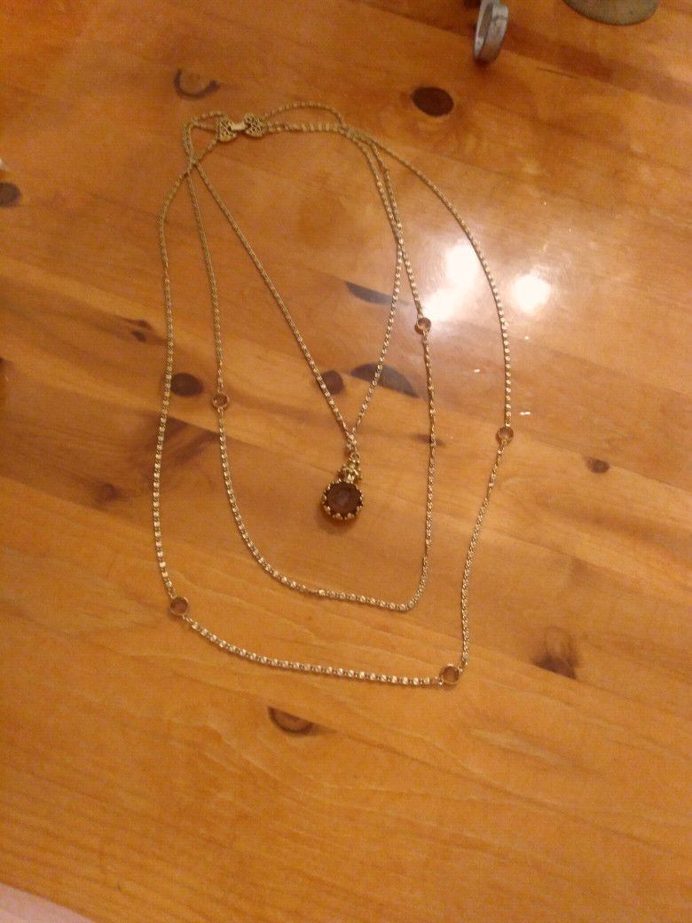 Necklace, Vintage Goldette Necklace, Woman's Necklace ,Jewelry