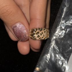 10k Nugget Ring Broken 