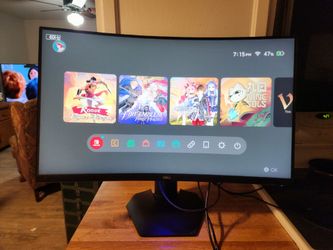 Dell 32" curved gaming monitor