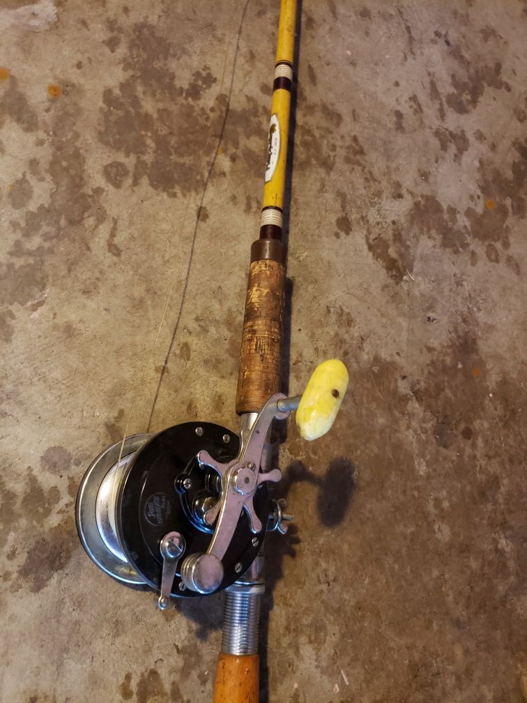Vintage Rod and Reel Combo