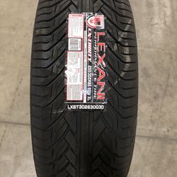 1 New Tire 255/30R26 Lexani Lx-thirty 