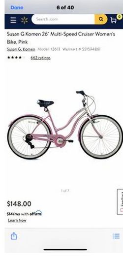 Susan G Komen Bike