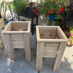 Wooden Planters 