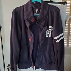 Heavier Sweatshirt Like Button Jacjet. Lg, Ladies