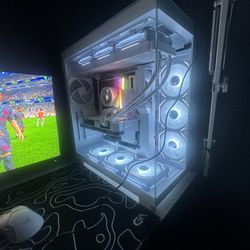 All White Custom Built Gaming Pc Without GPU
