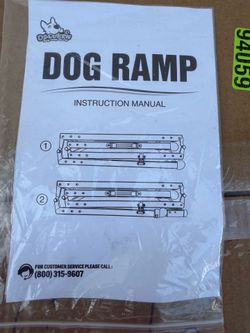 Folding Aluminum Dog Ramp for SUV and Truck