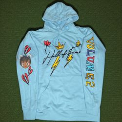 Polo G Cyan Graphic Hoodie 