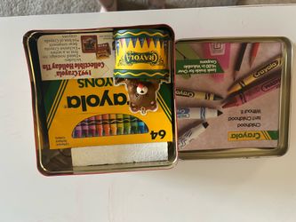 Vintage crayons holiday box