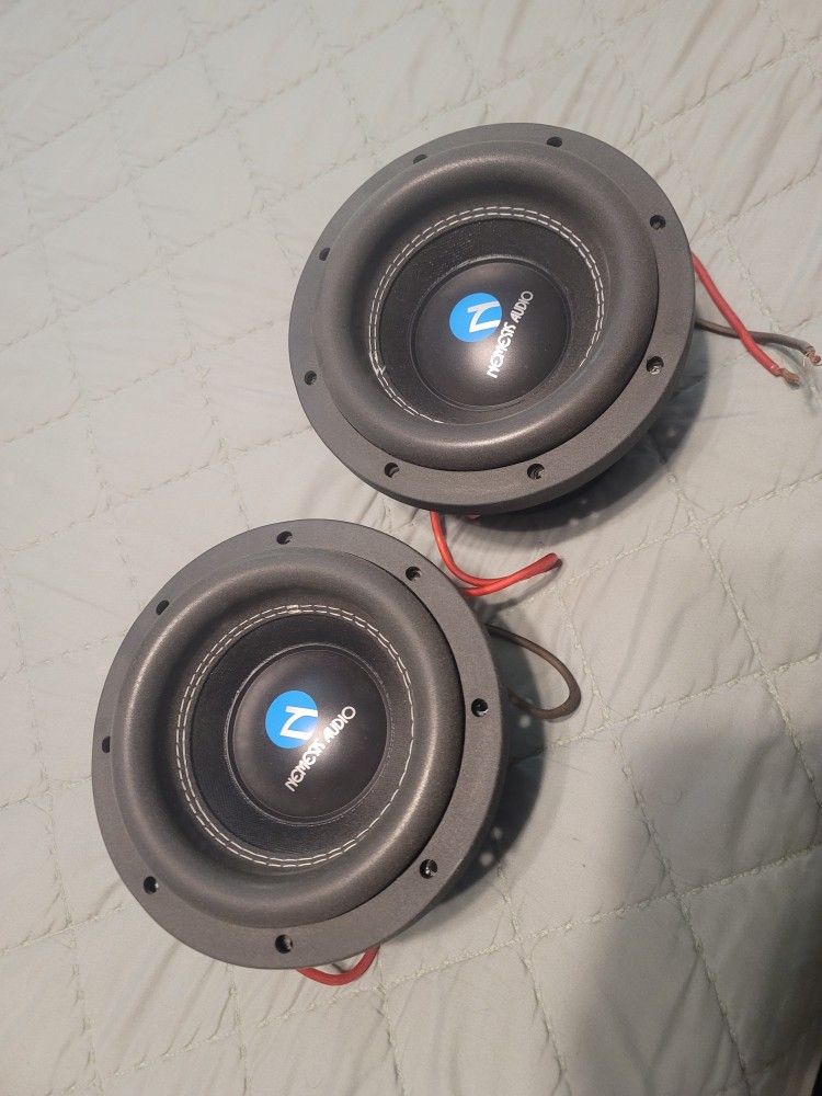 Nemesis Audio 8" Subs