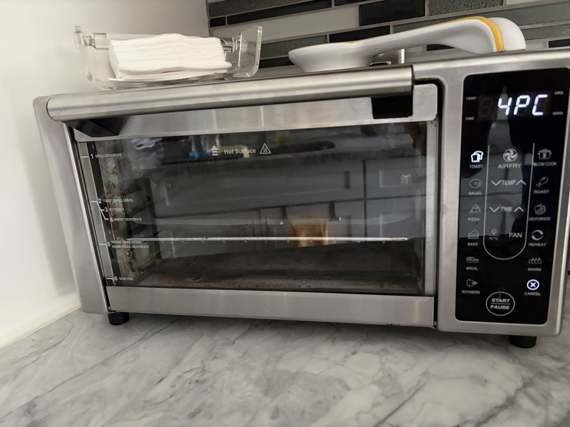 EMERIL LAGASSE POWER AIR FRYER 360 PLUS TOASTER OVEN