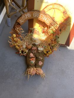 Harvest Wreath -$7