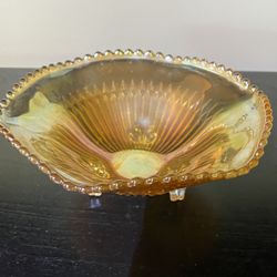 Vintage Carnival Glass Bowl