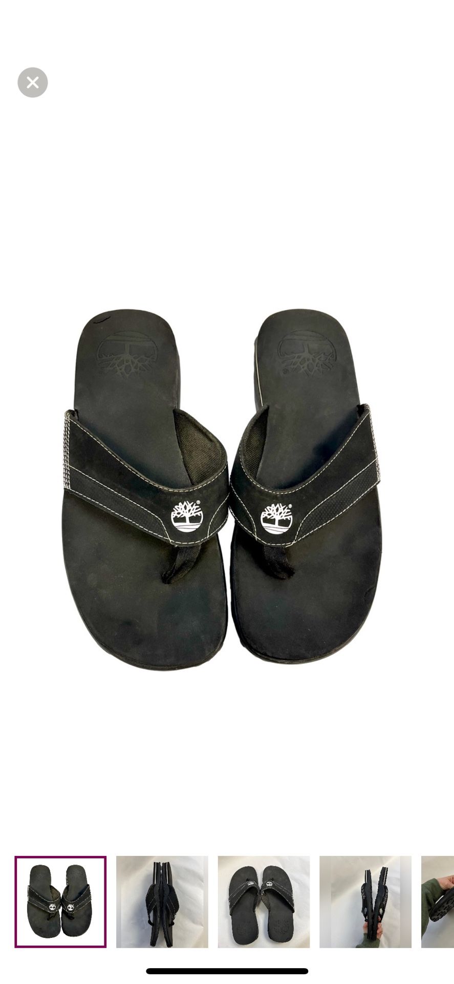 Size 11 Timberland Flip Flops 