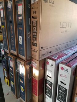 Brand New TV For Sale 4K 1080p Smart 49" 50"