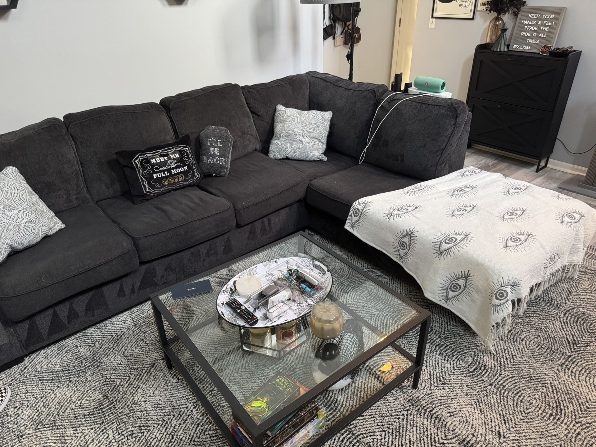 Altari Dark Grey sectional