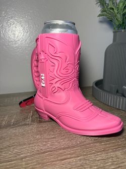 Personalized Cowboy Boot Can Holder – Custom Name