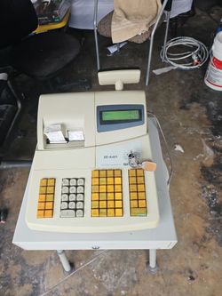 SHARP  XE  A401  ELECTRONIC  CASH  REGISTER GOOD CONDITION