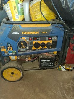 FIRMAN.  TRI FUEL.  GENERATOR