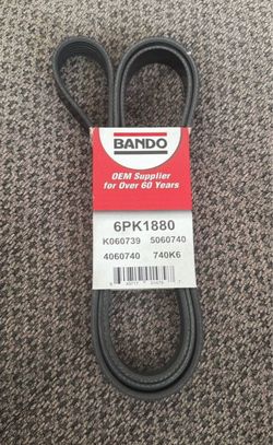 Bando Serpentine Belt 6PK1880