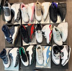 Jordan’s Sz 10.5-11.5