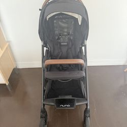 Nuna MIXX  next Caviar Black Baby Stroller