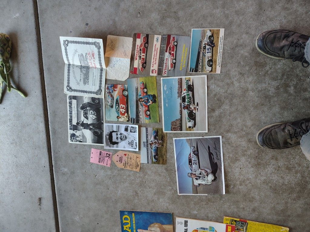Race Car Memorabilia 