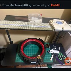 Brother KX350 And Addi King Circular Knitting Machine (Buy Or Trade For Lk150)