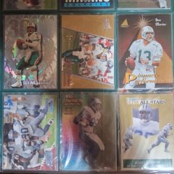 6 Marino cards and 3 Sanders cards 